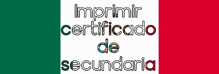 Como Imprimir Certificado De Secundaria En Guanajuato Mide 0551