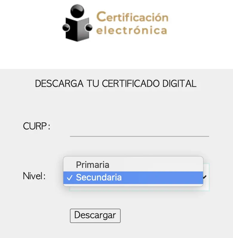 Reposición de certificado de secundaria INEA