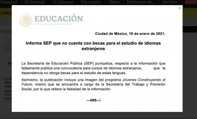 Curso de inglés en línea gratis SEP y UNAM